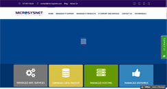 Desktop Screenshot of microsysnet.com